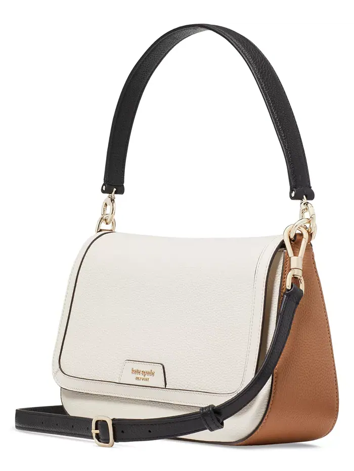 Сумка через плечо Hudson Pebbled Leather Flap Small kate spade new york — изображение 4 из 6, мульти