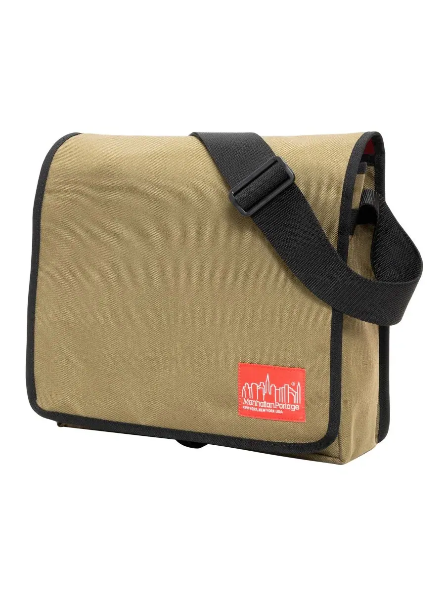 Сумка для диджея средняя, с клапаном, на молнии Manhattan Portage — изображение 1 из 4, хаки