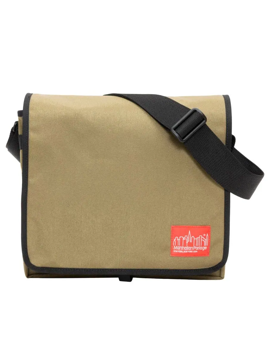 Сумка для диджея средняя, с клапаном, на молнии Manhattan Portage — изображение 2 из 4, хаки