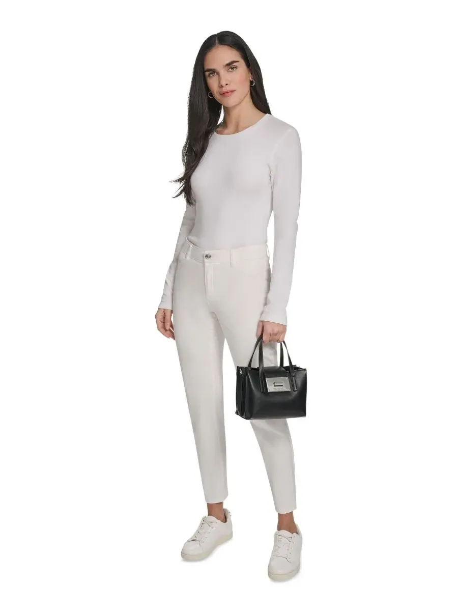 Мини-сумка через плечо Saige Mini с отделениями Calvin Klein — изображение 8 из 11, черный/серебристый