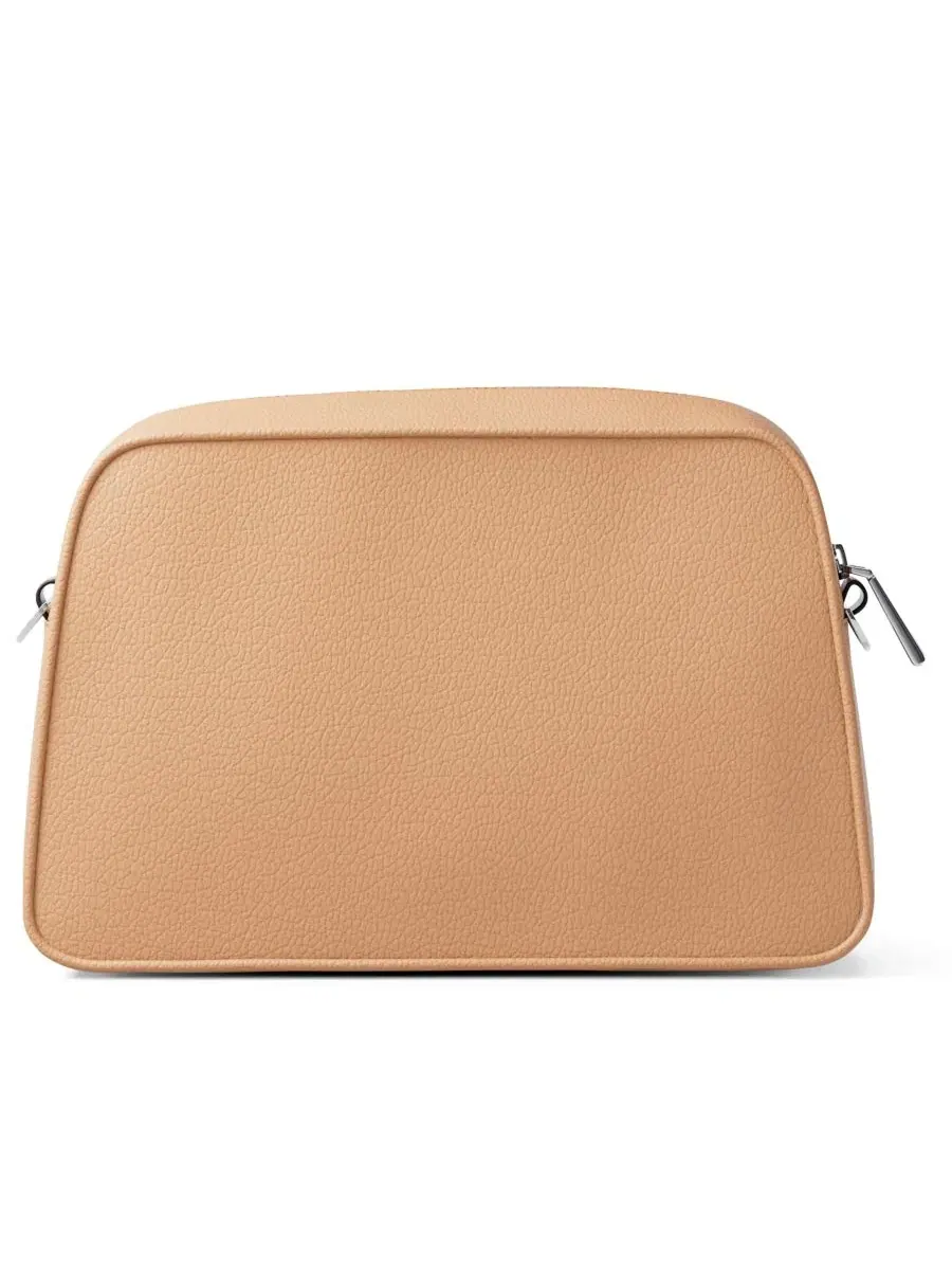 Сумка женская кросс-боди 100% кожа Michael Kors Jet Set Camera Small Crossbody, ореховый — изображение 3 из 5, арахисовый