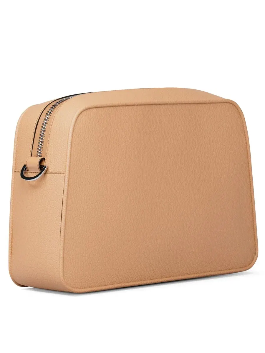 Сумка женская кросс-боди 100% кожа Michael Kors Jet Set Camera Small Crossbody, ореховый — изображение 4 из 5, арахисовый