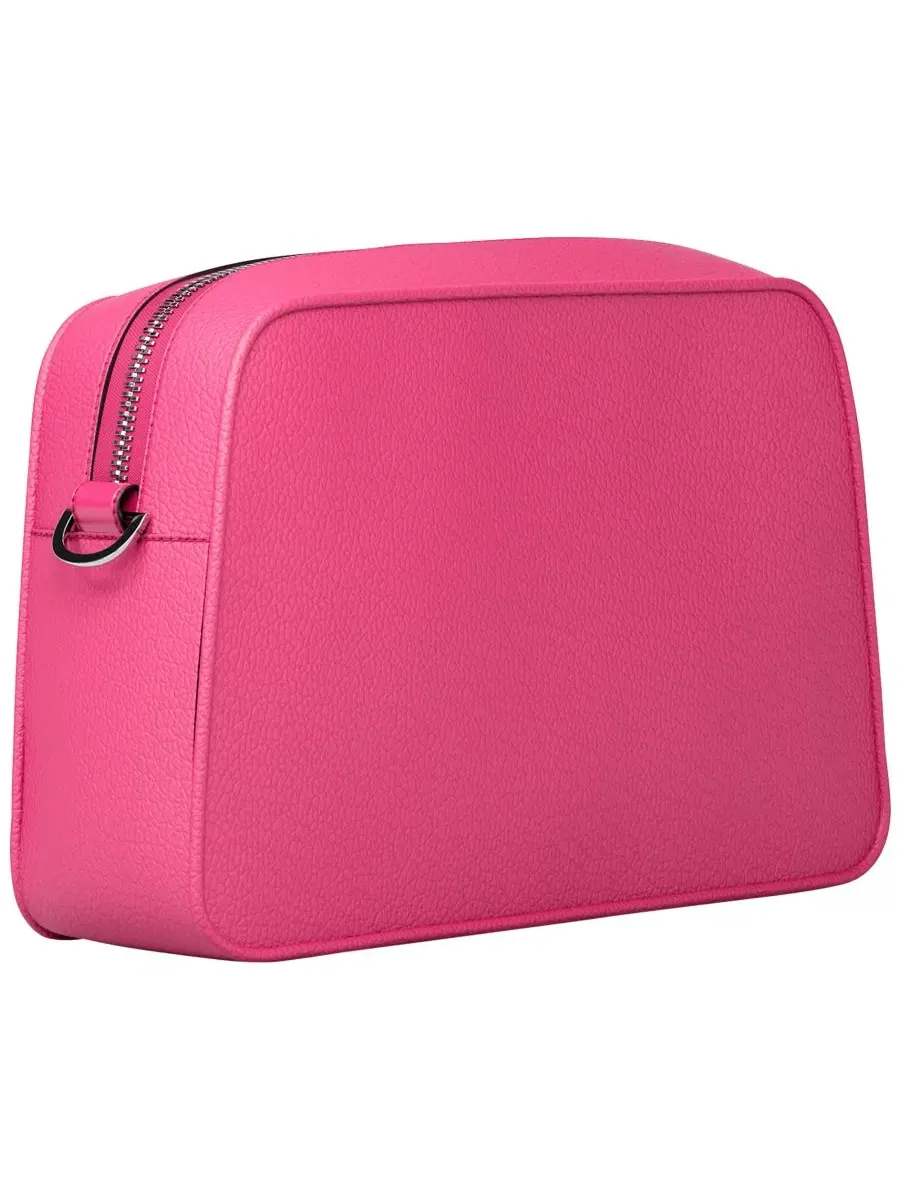 Сумка женская малая кросс-боди Michael Kors Jet Set Camera Crossbody — изображение 4 из 5, малина