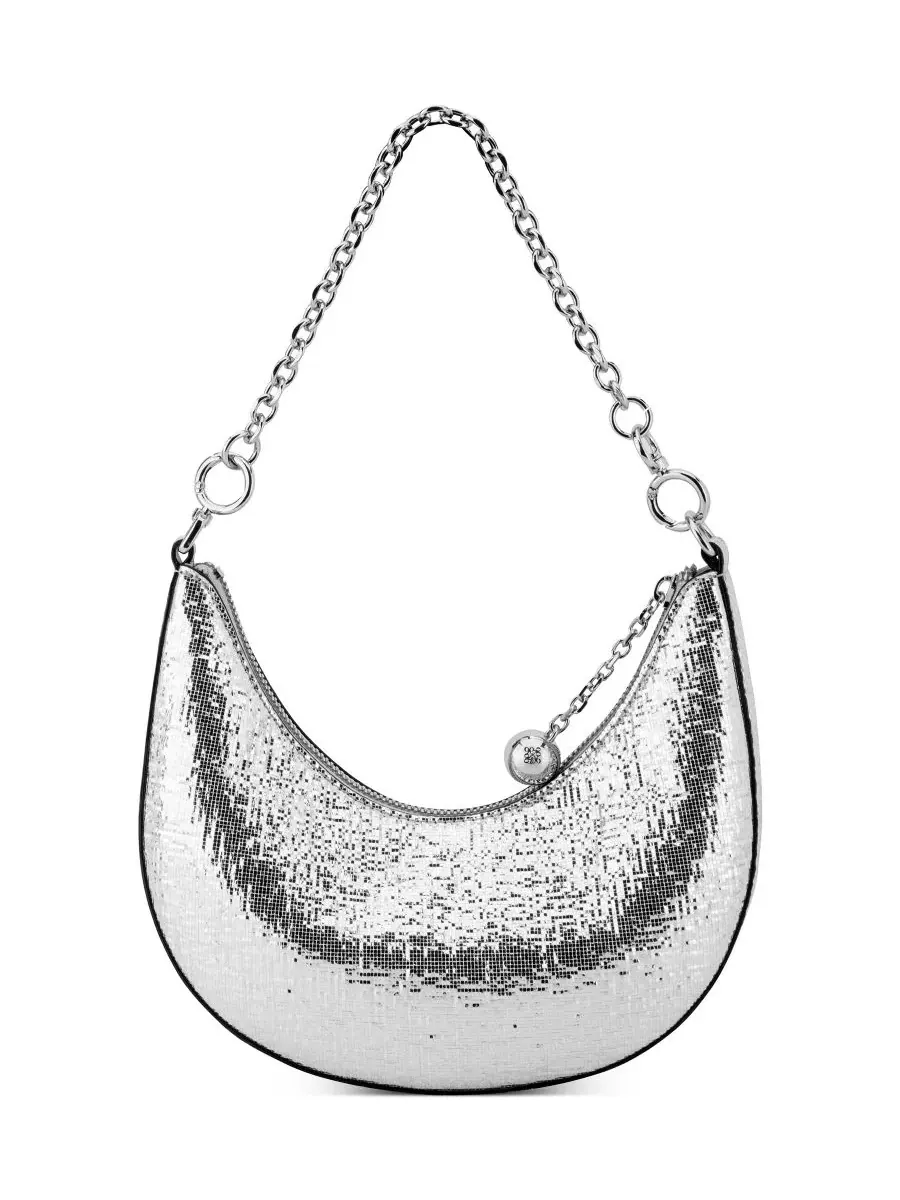 Конвертируемая сумка-кроссбоди Brantlee Nine West — изображение 2 из 9, серебряный