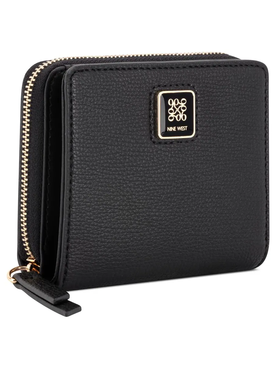 Кошелек Dorsey Small Zip Around Wallet Nine West — изображение 3 из 4, черный