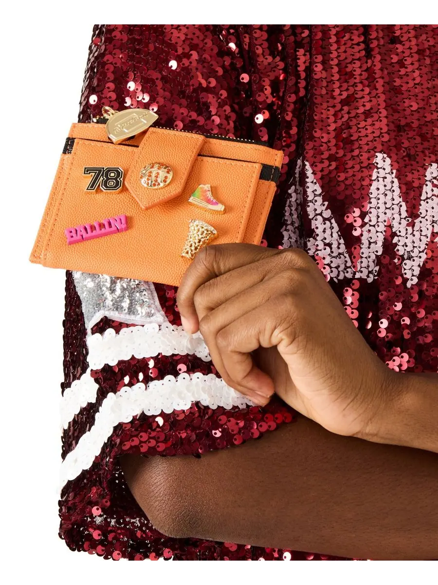 Складной кошелек Don't Block Me Betsey Johnson — изображение 2 из 7, оранжевый