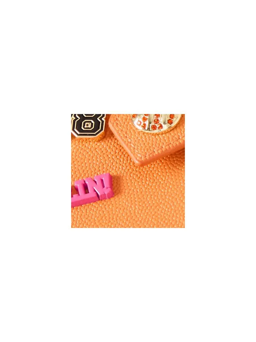 Складной кошелек Don't Block Me Betsey Johnson — изображение 3 из 7, оранжевый