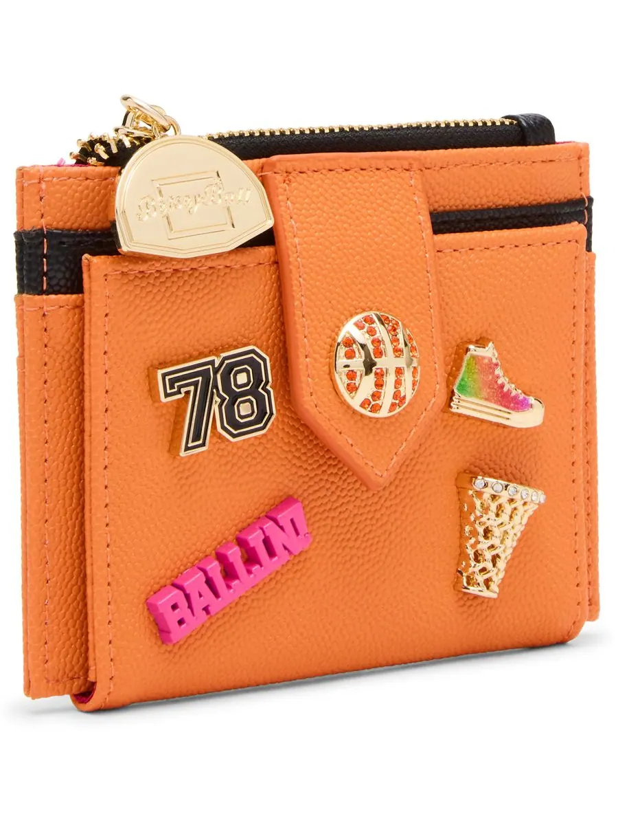 Складной кошелек Don't Block Me Betsey Johnson — изображение 5 из 7, оранжевый