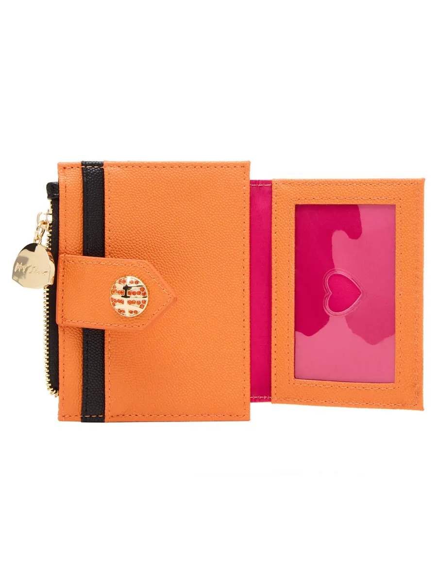 Складной кошелек Don't Block Me Betsey Johnson — изображение 6 из 7, оранжевый