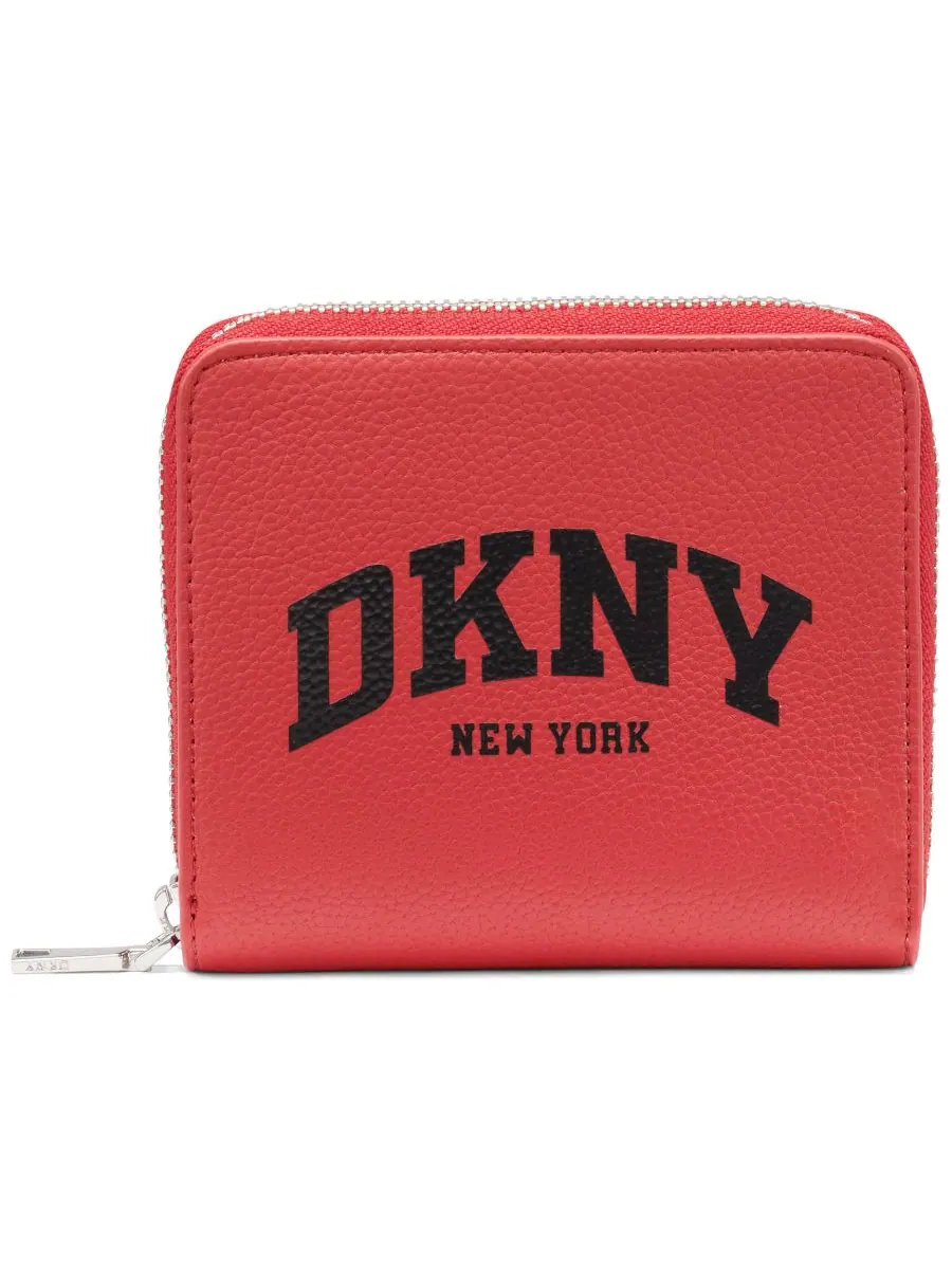 Женский кошелек Hadlee с застежкой-молнией DKNY — изображение 1 из 4, яркий красный