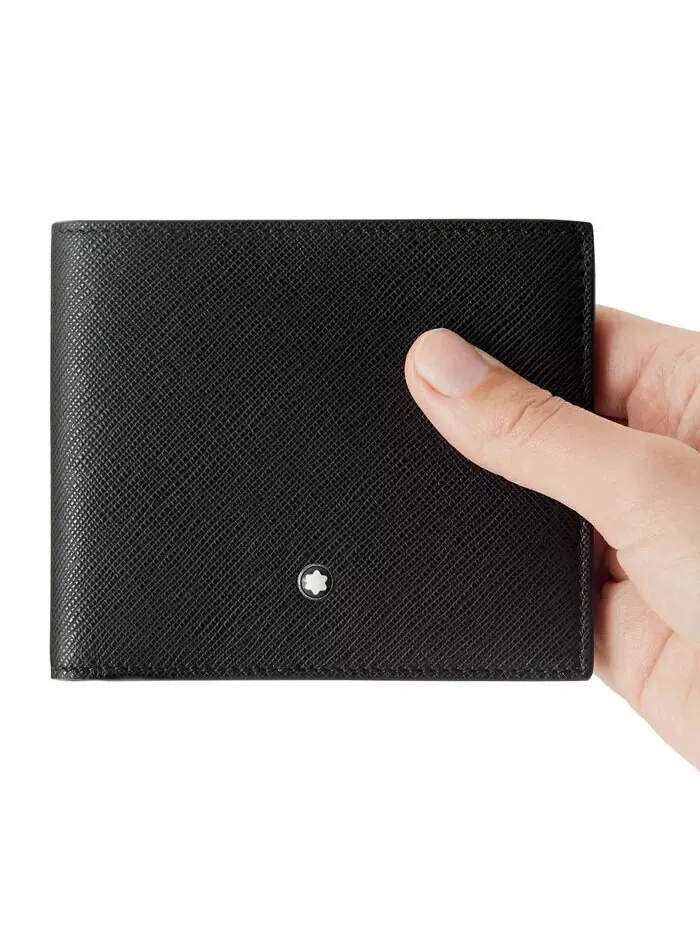 Кожаный кошелек Sartorial Montblanc — изображение 1 из 4, черный