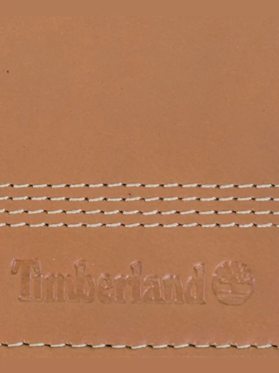 Мужской кожаный бумажник Cloudy Timberland — изображение 3 из 3, бежевый