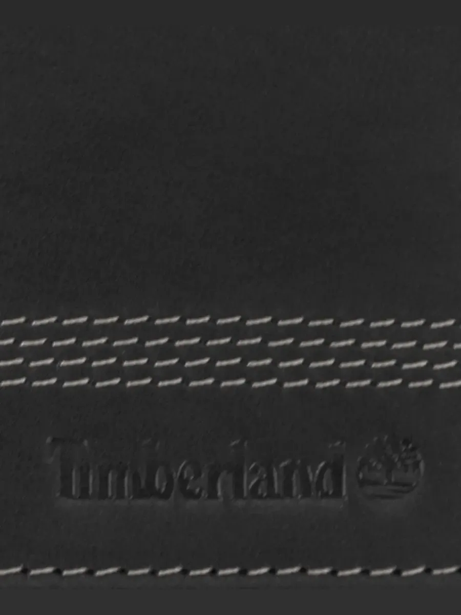 Мужской кожаный бумажник Cloudy Timberland — изображение 3 из 3, черный