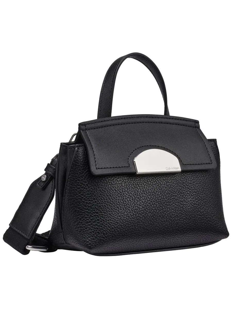 Мини-сумка через плечо Arabella Mini Crossbody Handbag Calvin Klein — изображение 3 из 8, черный/серебристый