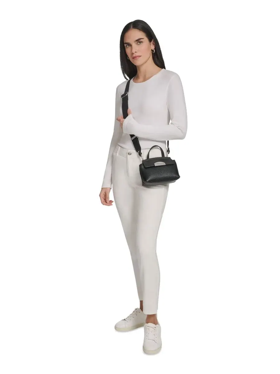Мини-сумка через плечо Arabella Mini Crossbody Handbag Calvin Klein — изображение 6 из 8, черный/серебристый