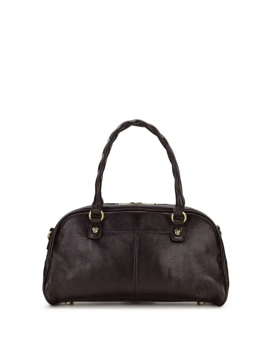 Сумка-сатчел Pomezia Zipper Large Patricia Nash — изображение 2 из 5, леопардовый