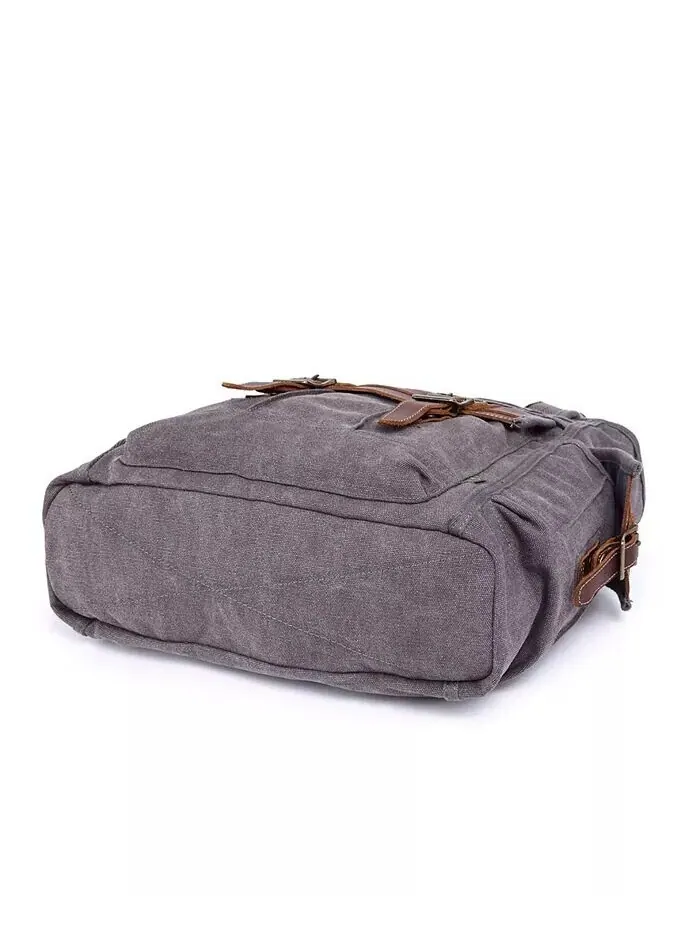 Женская сумка-тоут Turtle Ridge Canvas TSD BRAND — изображение 13 из 14, серый