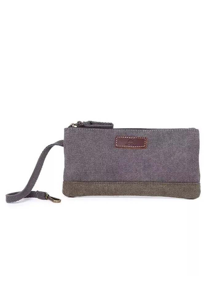Женская сумка-тоут Turtle Ridge Canvas TSD BRAND — изображение 14 из 14, серый