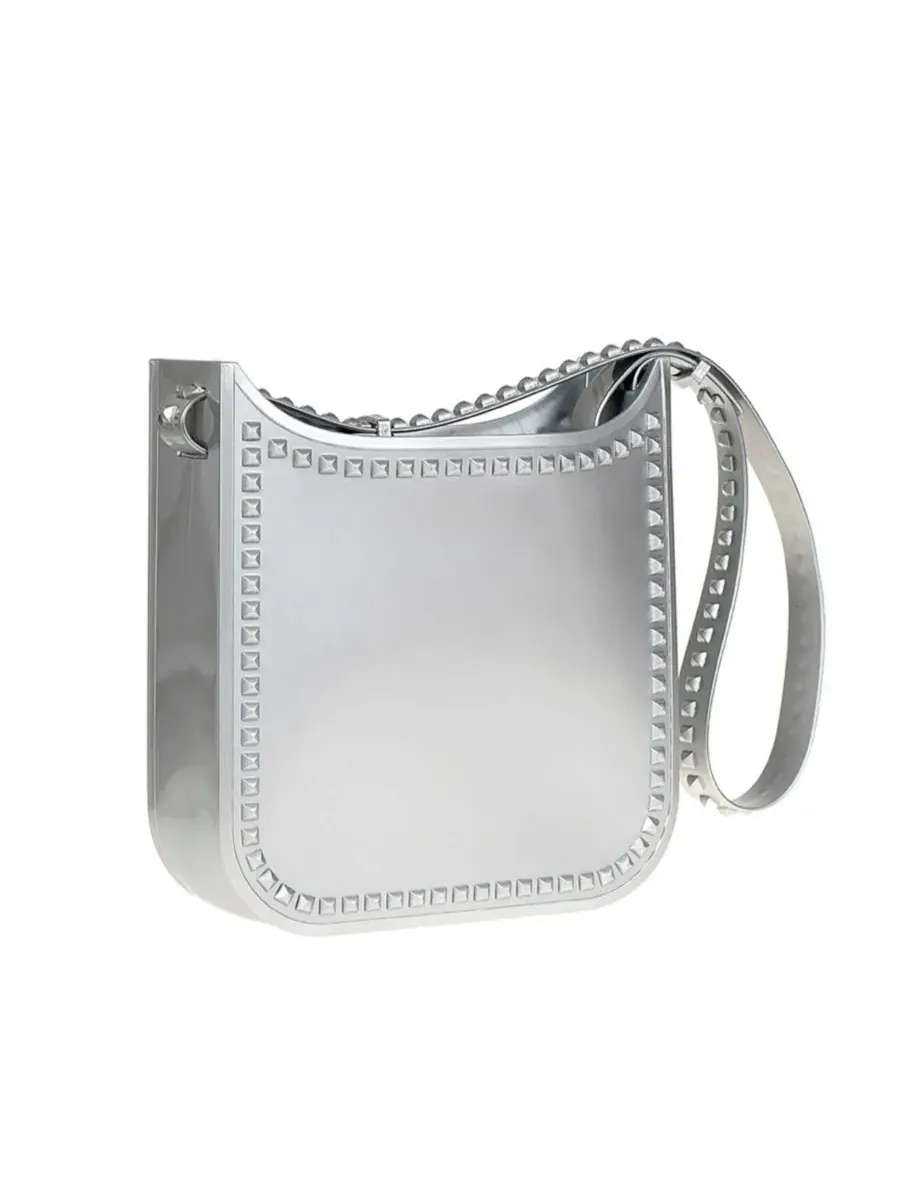 Женская сумка через плечо Fico LG Crossbody, Carmen Sol — серебристый