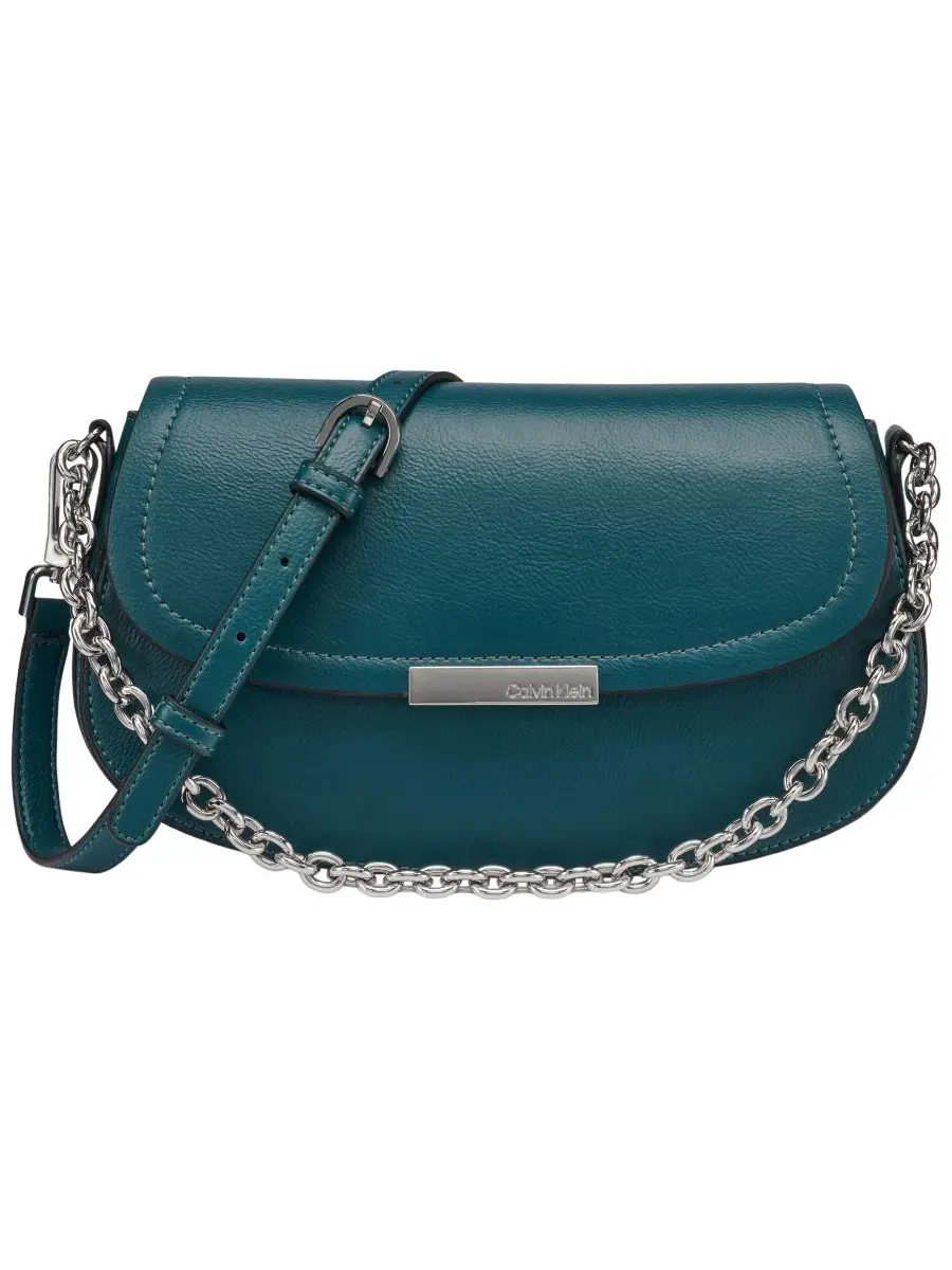 Сумка кроссбоди Azalea Small Crossbody Calvin Klein — изображение 1 из 7, темно-бирюзовый