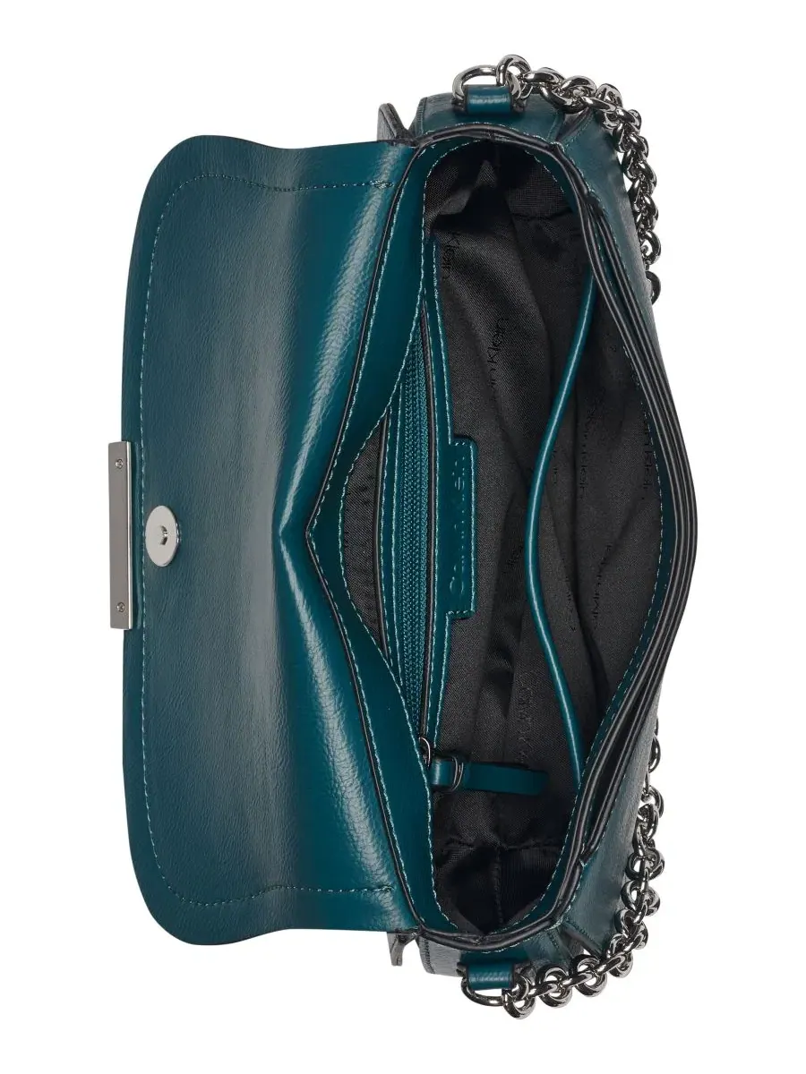 Сумка кроссбоди Azalea Small Crossbody Calvin Klein — изображение 5 из 7, темно-бирюзовый