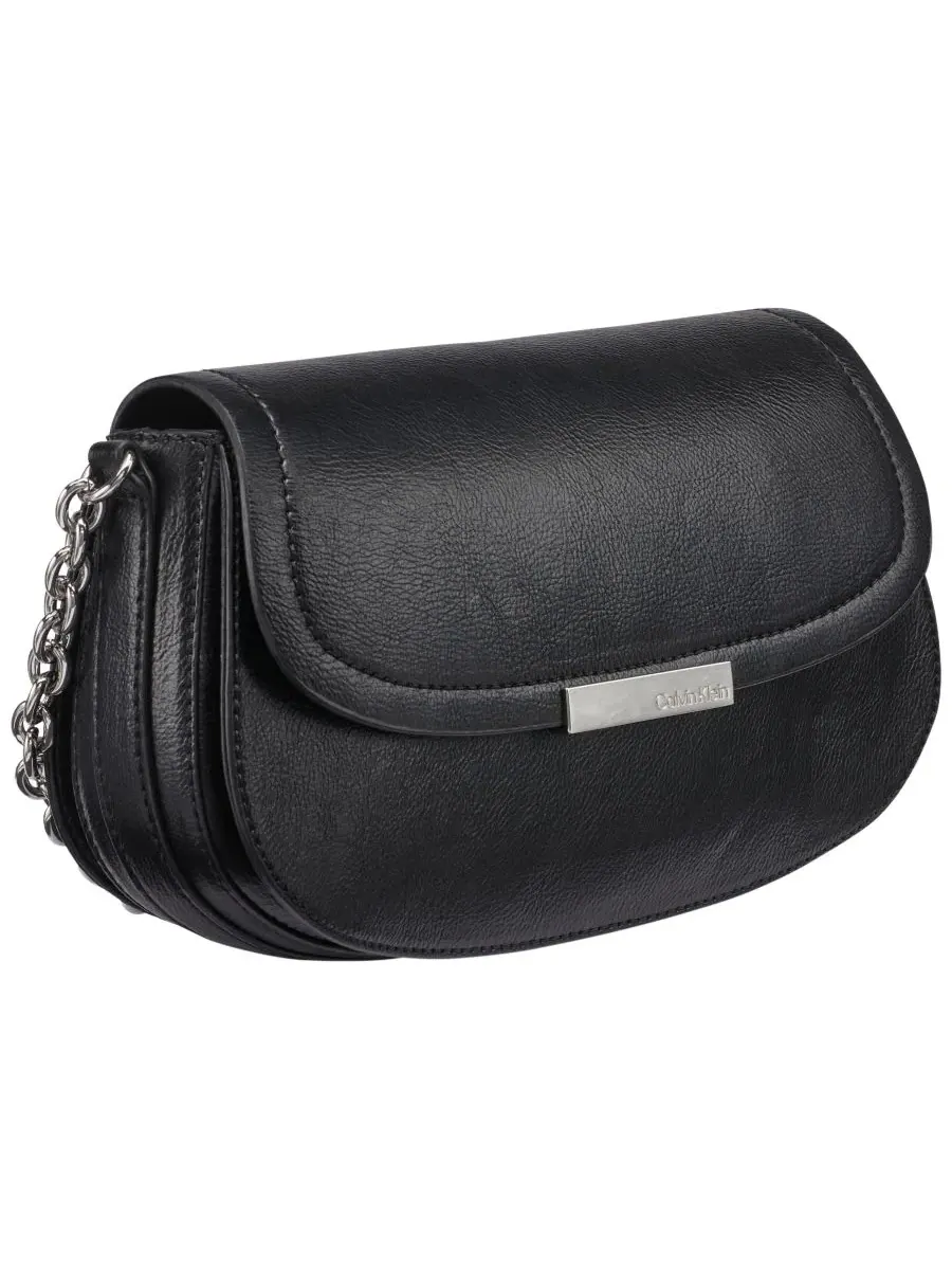 Сумка через плечо Azalea Small Crossbody Calvin Klein — изображение 5 из 12, черный/серебристый