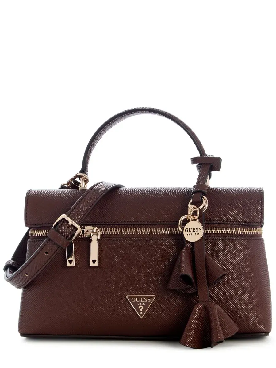 Сумка через плечо Danielle Small GUESS — изображение 1 из 5, коричневый