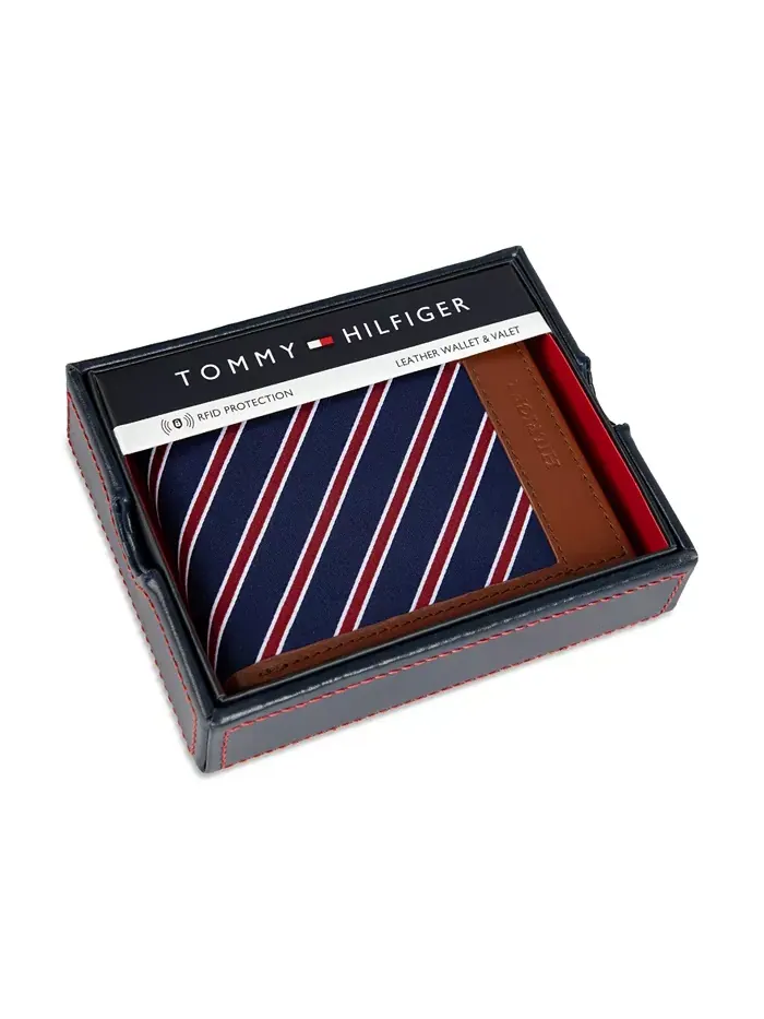 Мужской кошелек Overlay Passcase Tommy Hilfiger — изображение 7 из 7, бежевый