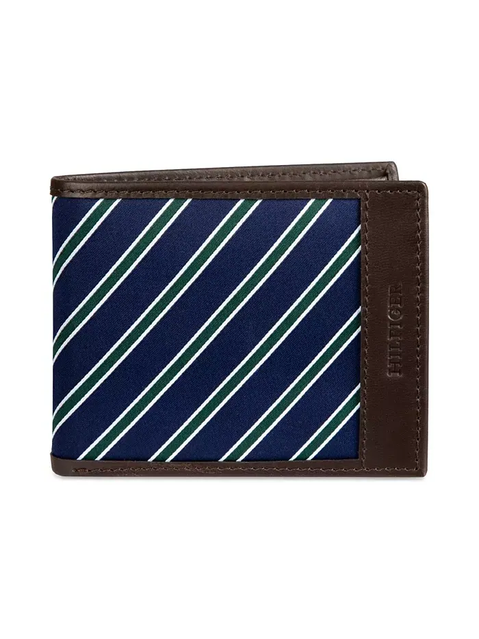 Мужской кошелек Overlay Passcase Tommy Hilfiger — изображение 1 из 7, коричневый