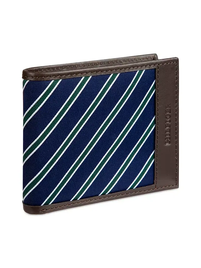 Мужской кошелек Overlay Passcase Tommy Hilfiger — изображение 2 из 7, коричневый