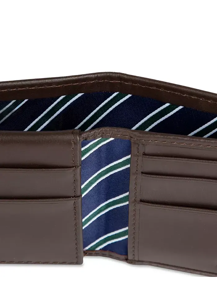 Мужской кошелек Overlay Passcase Tommy Hilfiger — изображение 4 из 7, коричневый