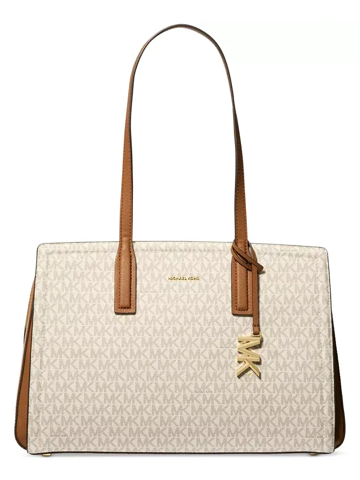 Сумка Michael Kors Laila — изображение 1 из 5, ваниль/орех