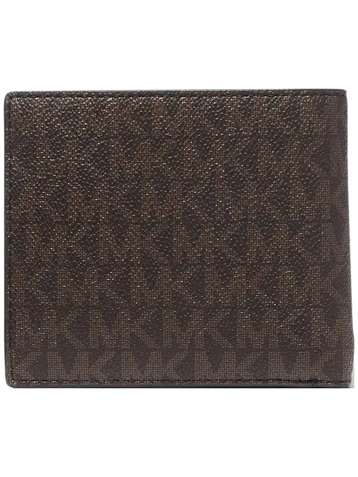 Мужской кошелек Mason Signature Michael Kors — изображение 3 из 3, коричневый