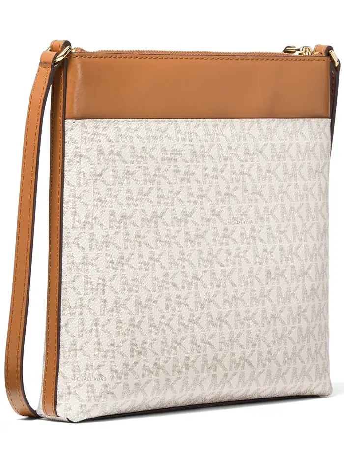 Сумка женская малая кросс-боди Michael Kors Jet Set Charm North South — изображение 3 из 4, коричневый