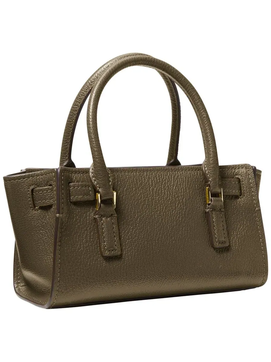 Сумка женская кросс-боди 100% кожа (внешний слой) Michael Kors Hamilton East West Loden — изображение 3 из 4, лоден