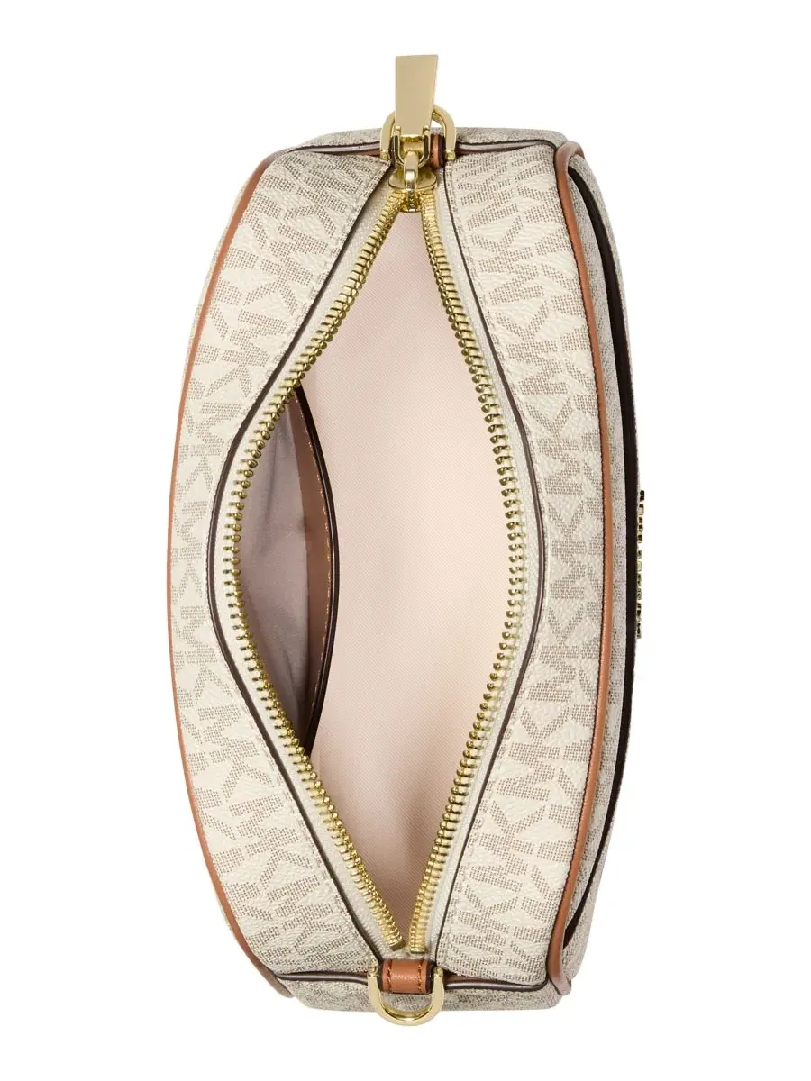 Сумка малая Michael Kors Jet Set Camera — изображение 2 из 3, ваниль/орех