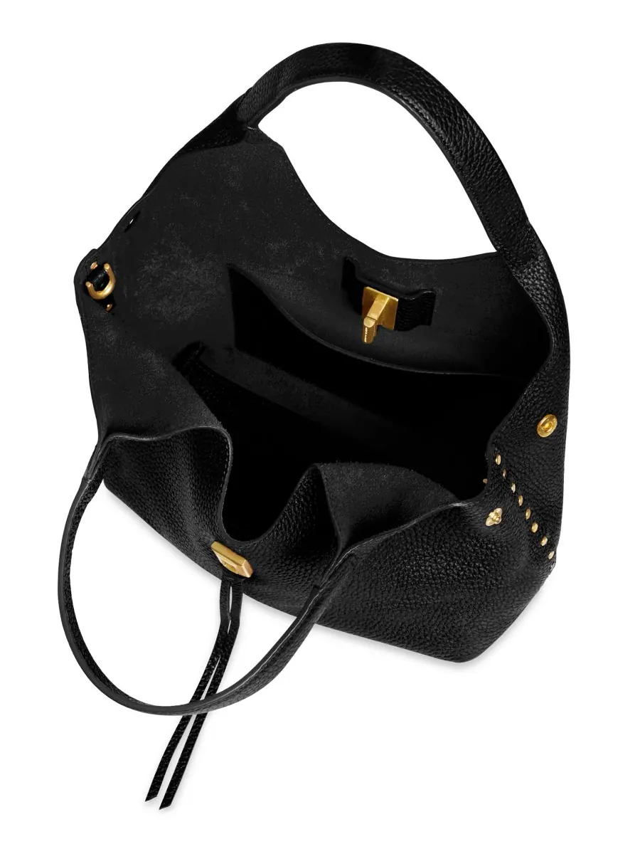 Сумка-хобо Darren Small Carrysome Crossbody Rebecca Minkoff — изображение 3 из 3, черный