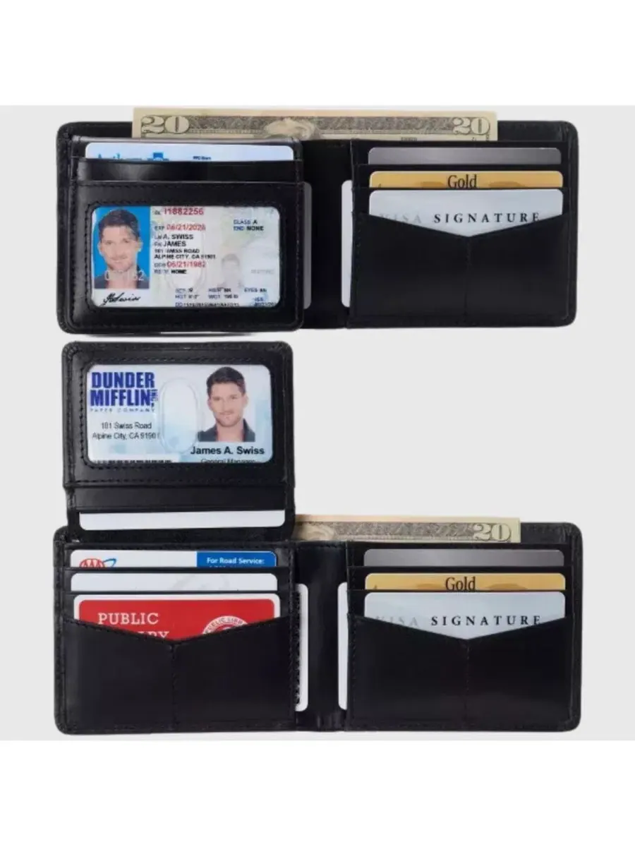 Мужской деловой портфель Connor Executive Bifold | Портфель для деловых вещей | Высококачественная — 2