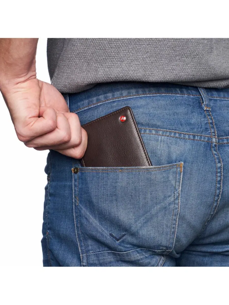 Мужской деловой портфель Connor Executive Bifold | Портфель для деловых вещей | Высококачественная — 6