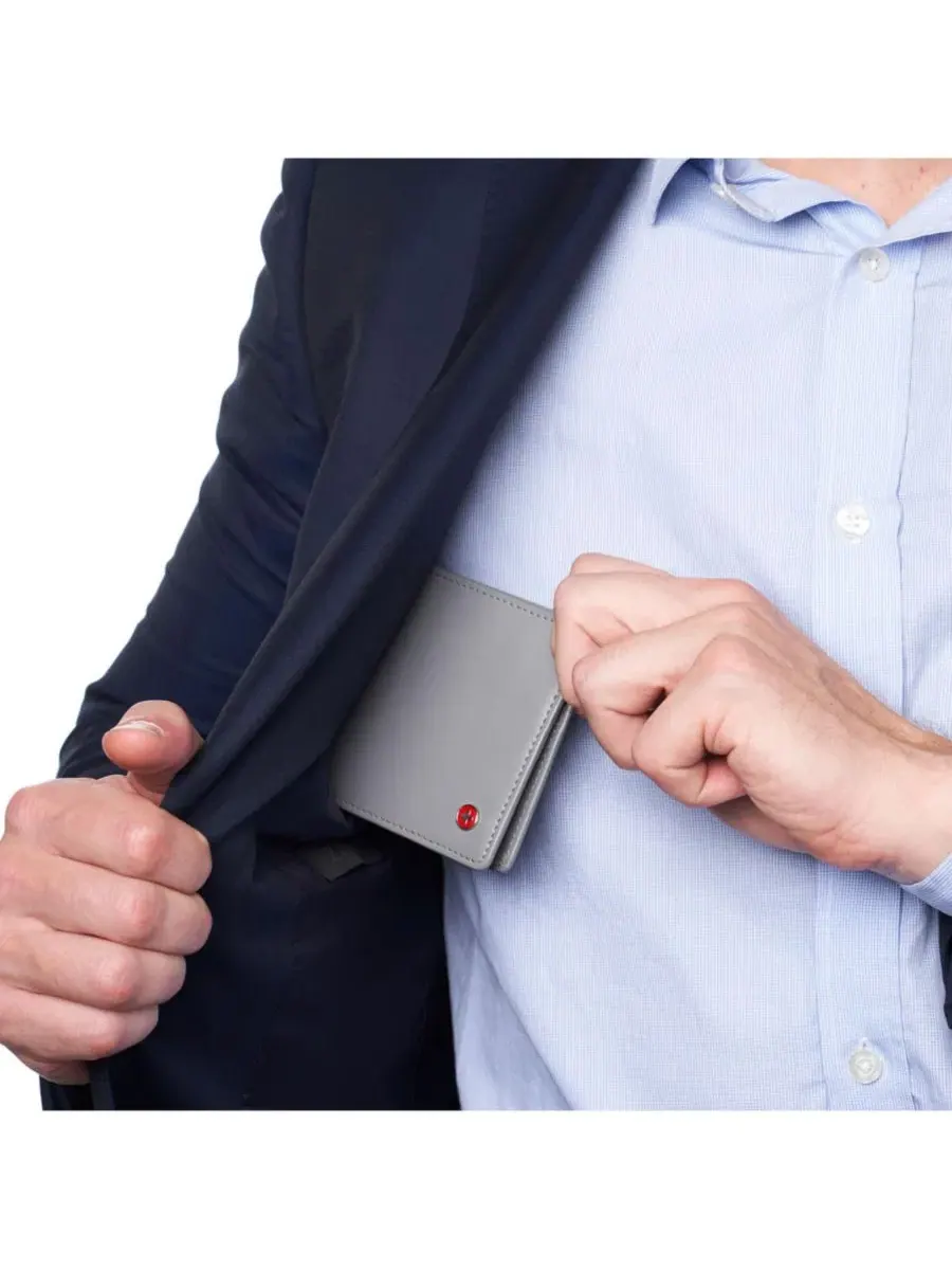 Мужской деловой портфель Connor Executive Bifold | Портфель для деловых вещей | Высококачественная — 5