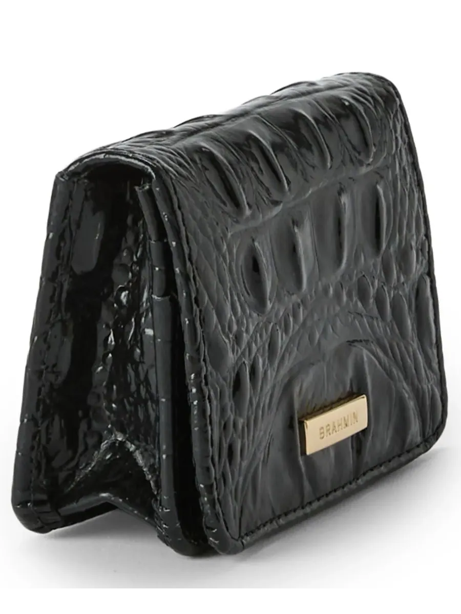Кошелек Clementine Melbourne Snap Flap Brahmin — изображение 3 из 4, черный