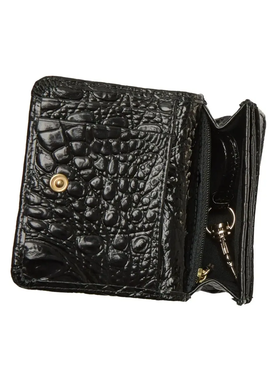 Кошелек Clementine Melbourne Snap Flap Brahmin — изображение 4 из 4, черный