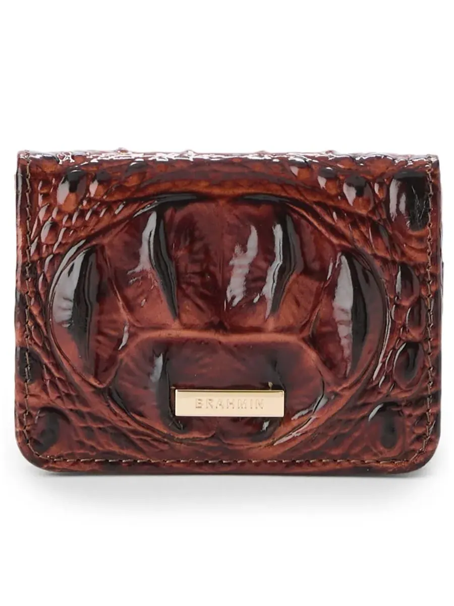 Кошелек Clementine Melbourne Snap Flap Brahmin — изображение 1 из 4, пекан