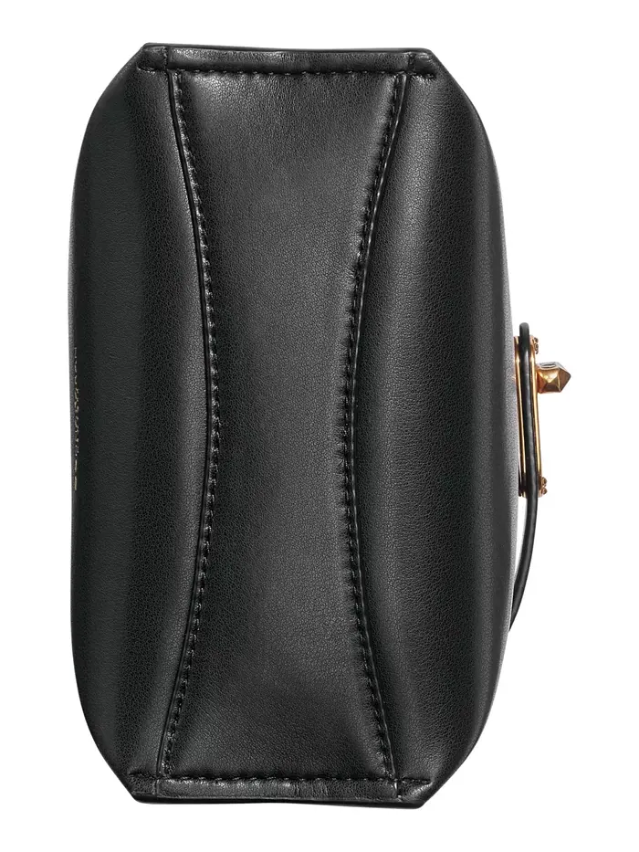 Сумка кросс-боди Bridgehampton с поворотным замком Donna Karan New York — изображение 4 из 6, черный/золотистый