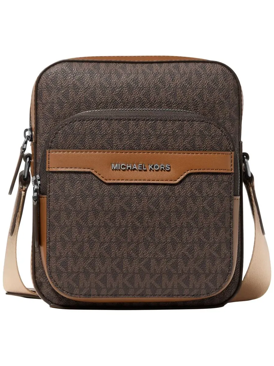 Сумка-кроссбоди Michael Kors Hudson Mini Signature Logo Flight — 1