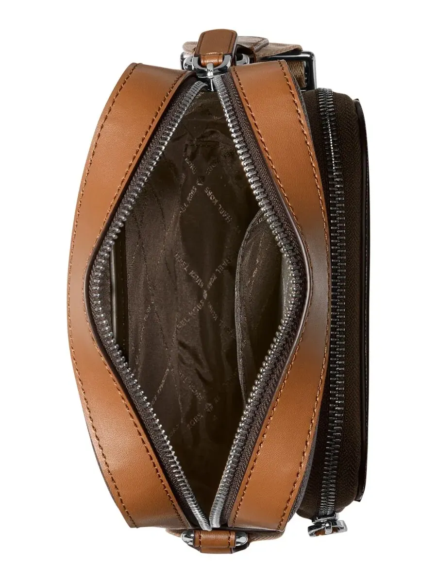 Сумка-кроссбоди Michael Kors Hudson Mini Signature Logo Flight — 2