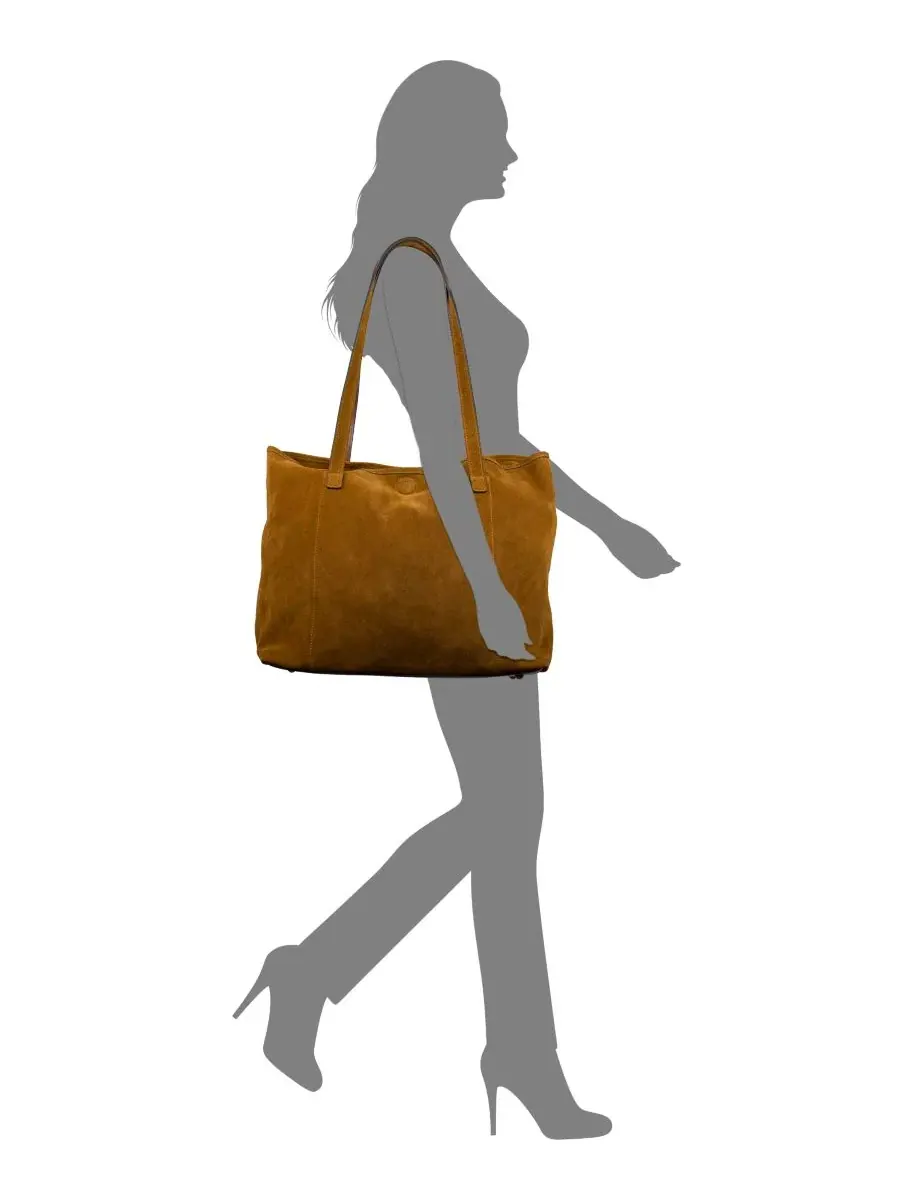 Сумка-шопер Elise Large Tote Patricia Nash — изображение 5 из 5, коричневый
