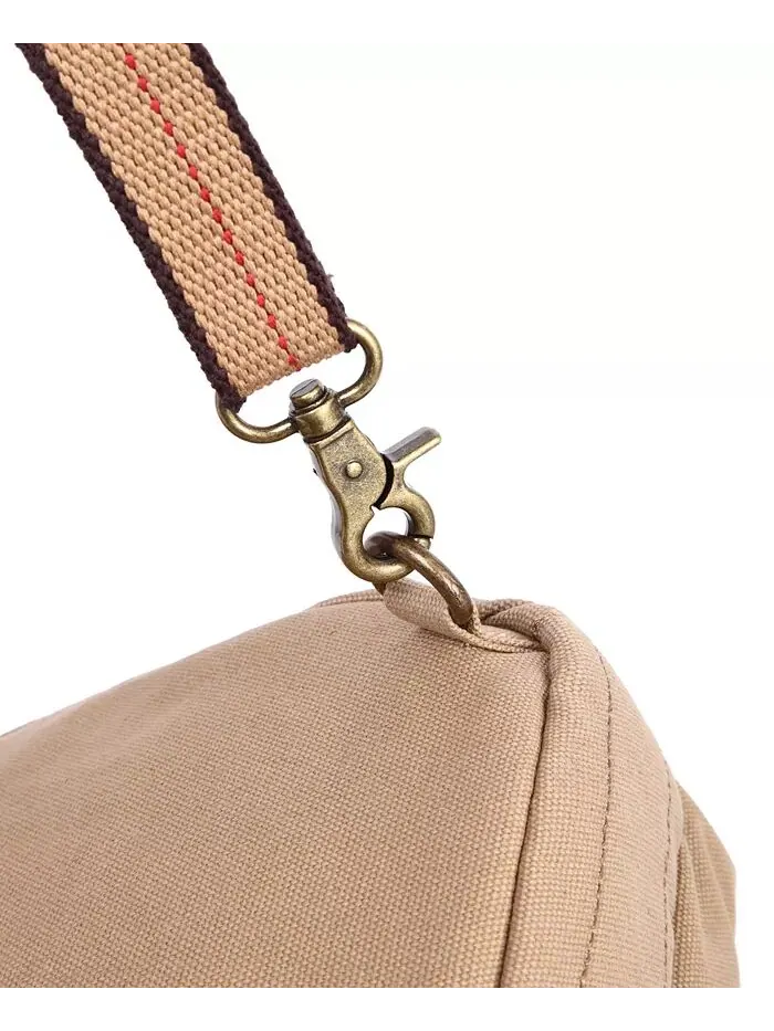 Сумка-слинг Turtle Ridge Canvas TSD BRAND — изображение 10 из 10, верблюжий