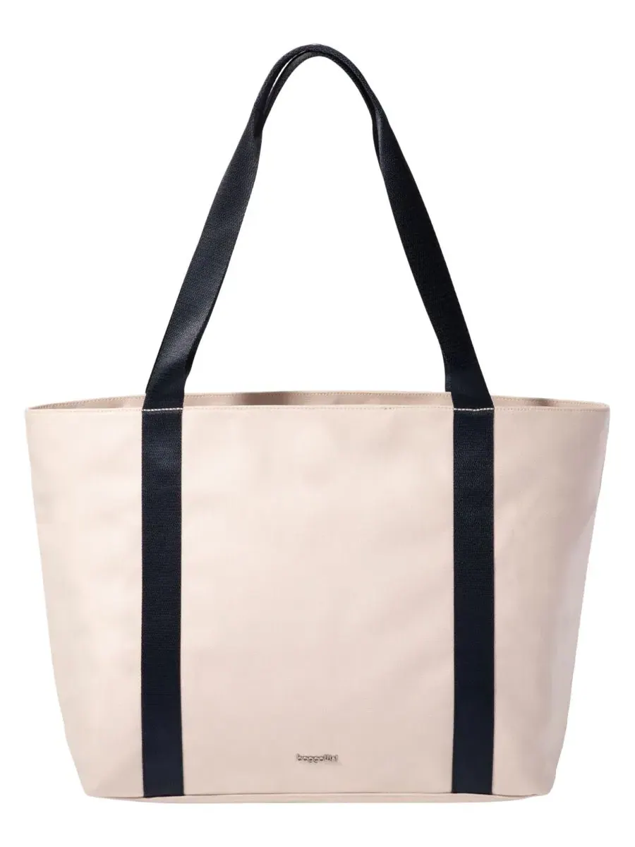 Сумка-тоут из нейлона с рукавом для ноутбука, Extra-Large, Via Tote Baggallini — изображение 1 из 4, натуральный темно-синий