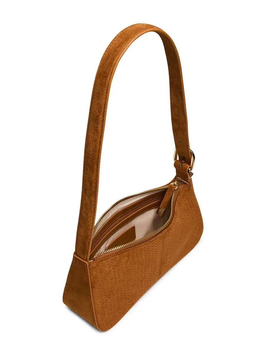Сумка через плечо с плетением Tanziew Zippered Steve Madden — изображение 4 из 5, коричневый